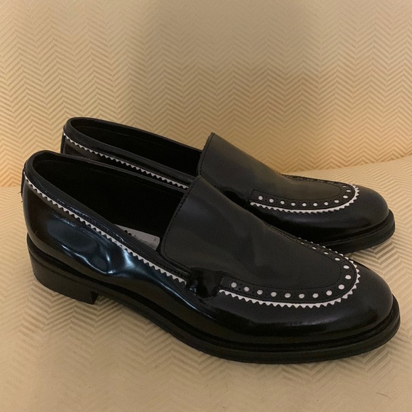 NWT Davos Gomma black loafers. - Picture 1 of 10